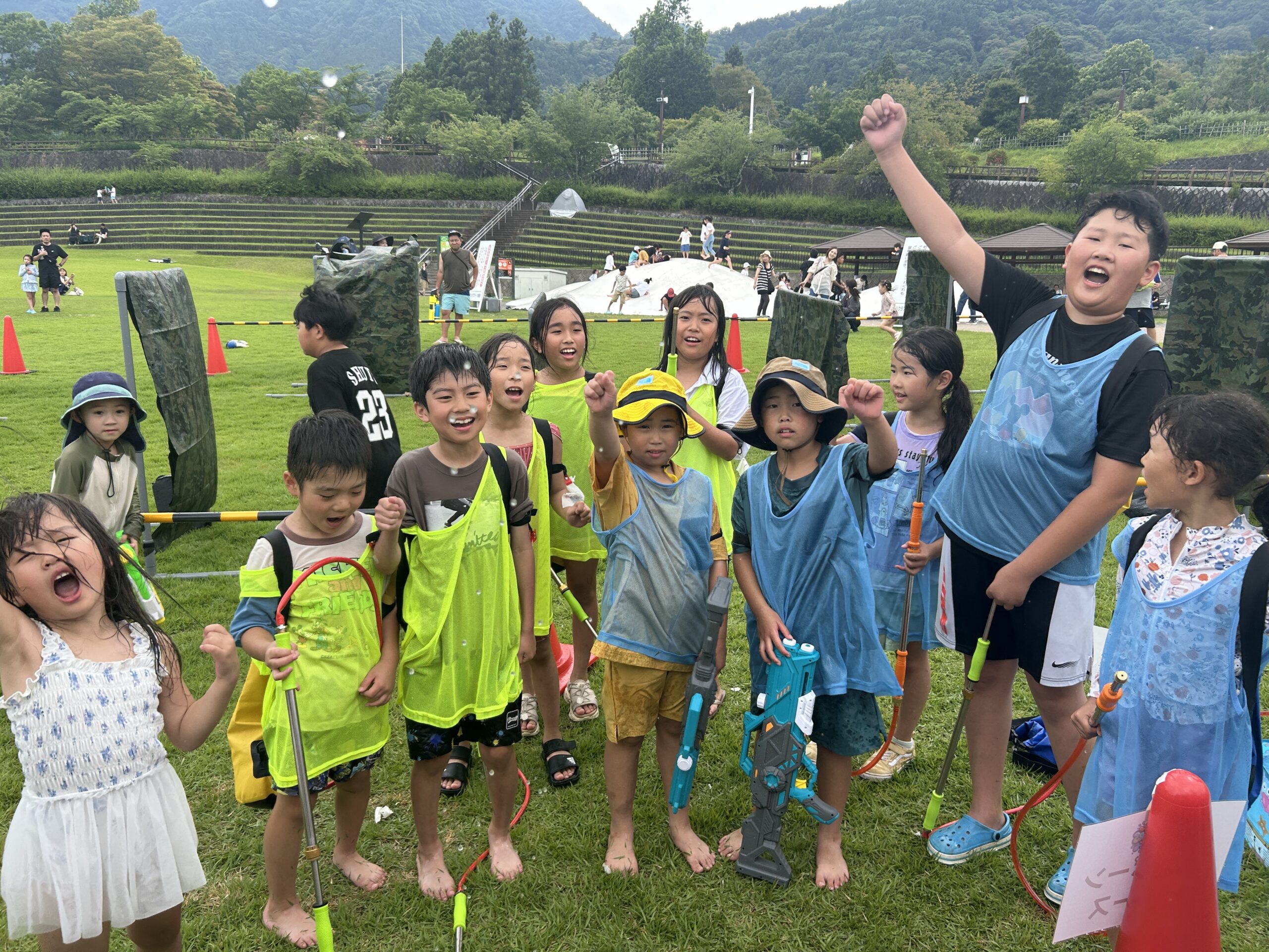 スプラウォーズを楽しむ子どもと家族